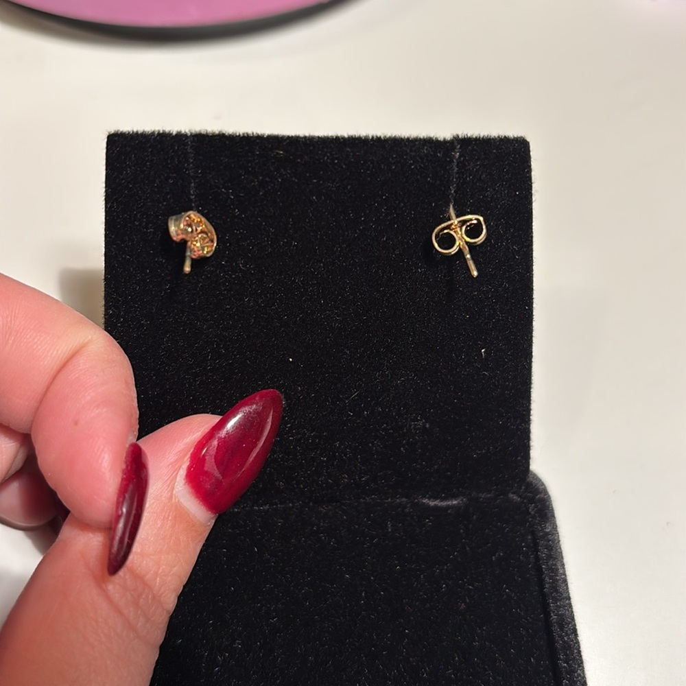 Diamond Stud Earrings - image 2